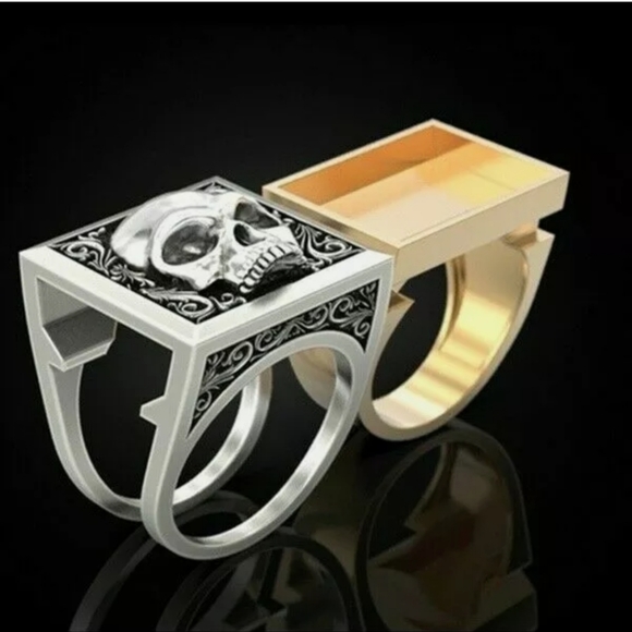 Skull Stash Ring - Picture 3 of 7